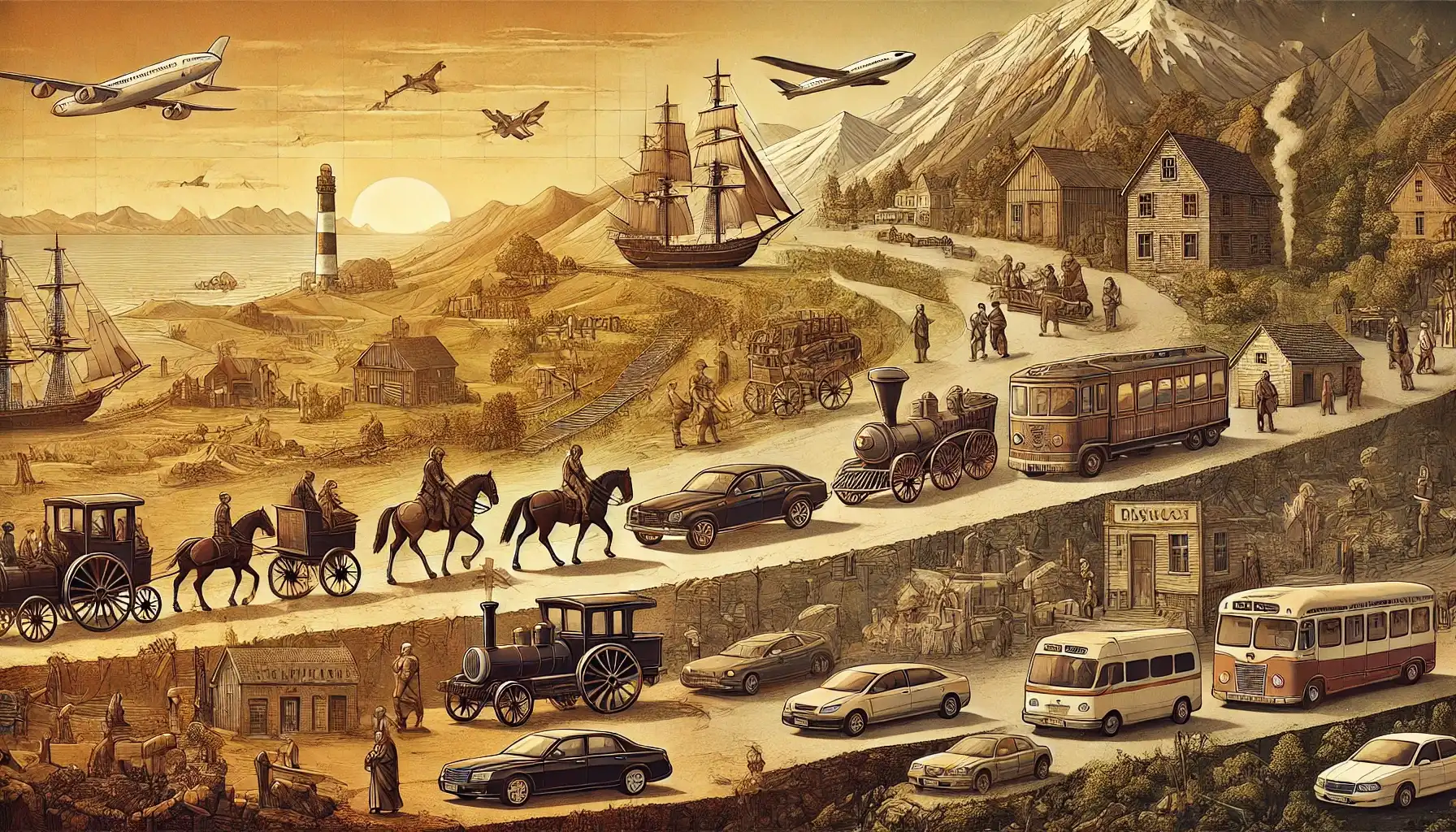 Ιστορία του ταξιδιού από την αρχαιότητα έως σήμερα