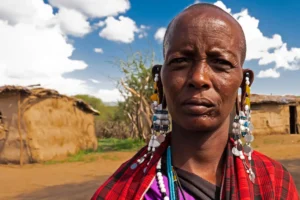 Γυναίκα της φυλής Maasai