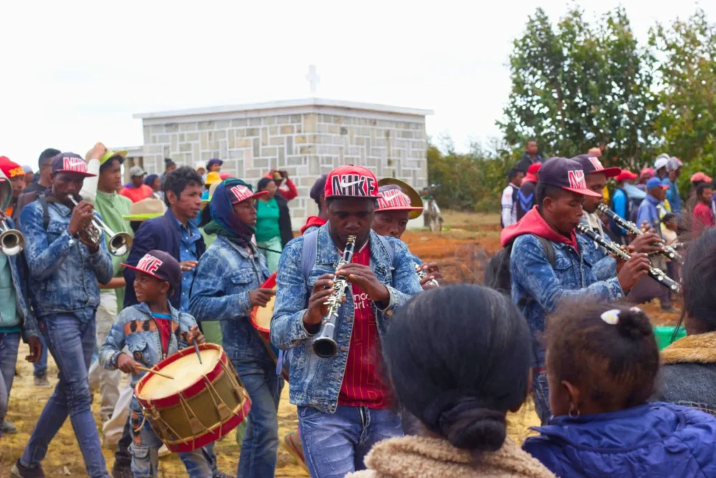 Ομάδα μουσικών στη Μαδαγασκάρη